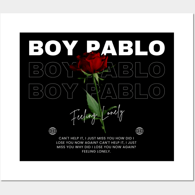 Boy Pablo // Flower Wall Art by TOY MACHINE 